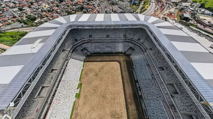 Arena MRV visão de cima