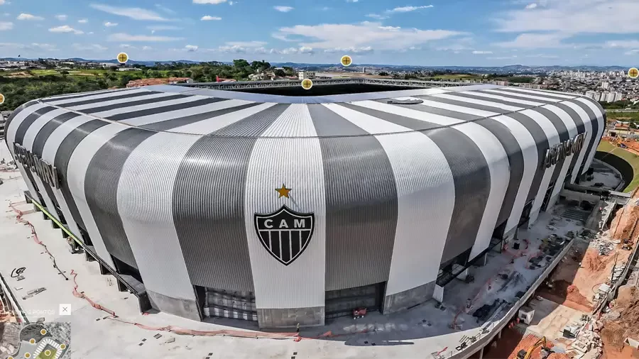 Arena MRV Visão Frontal